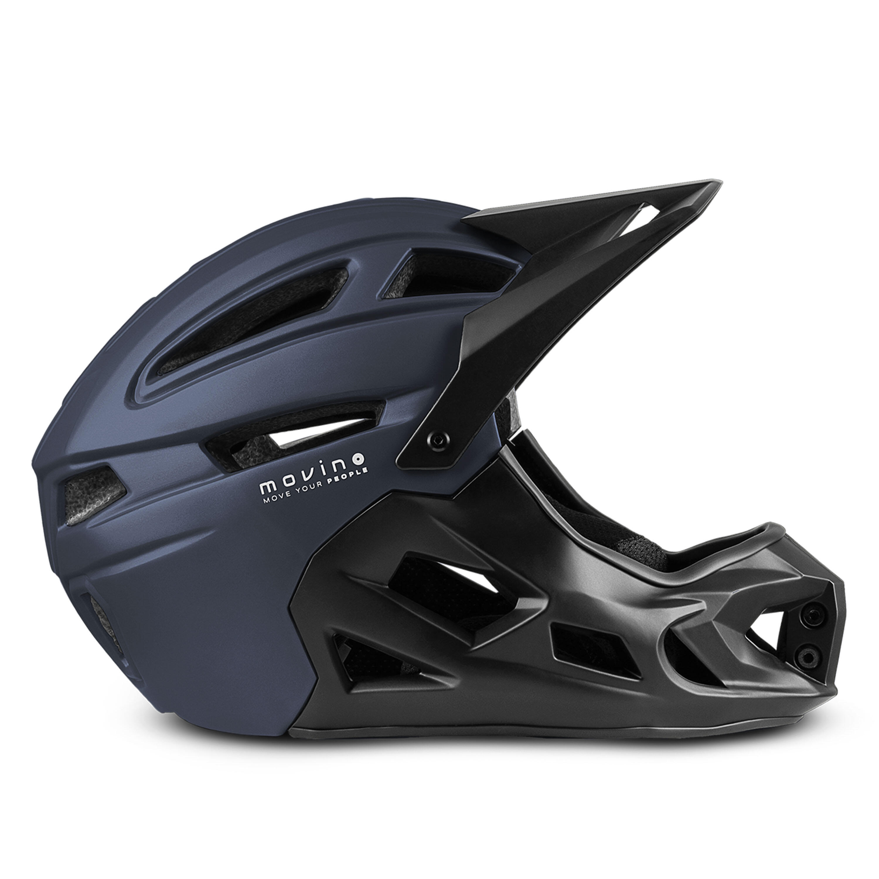 Full Face Helm Movino Edge 418g MTB Scooter Inline-Skates 51-54cm In-Mold 4/9