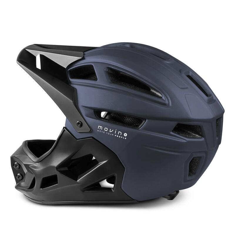 Cască Full Face Movino Edge 418g MTB Trotinetă Role 51-54cm In-mold
