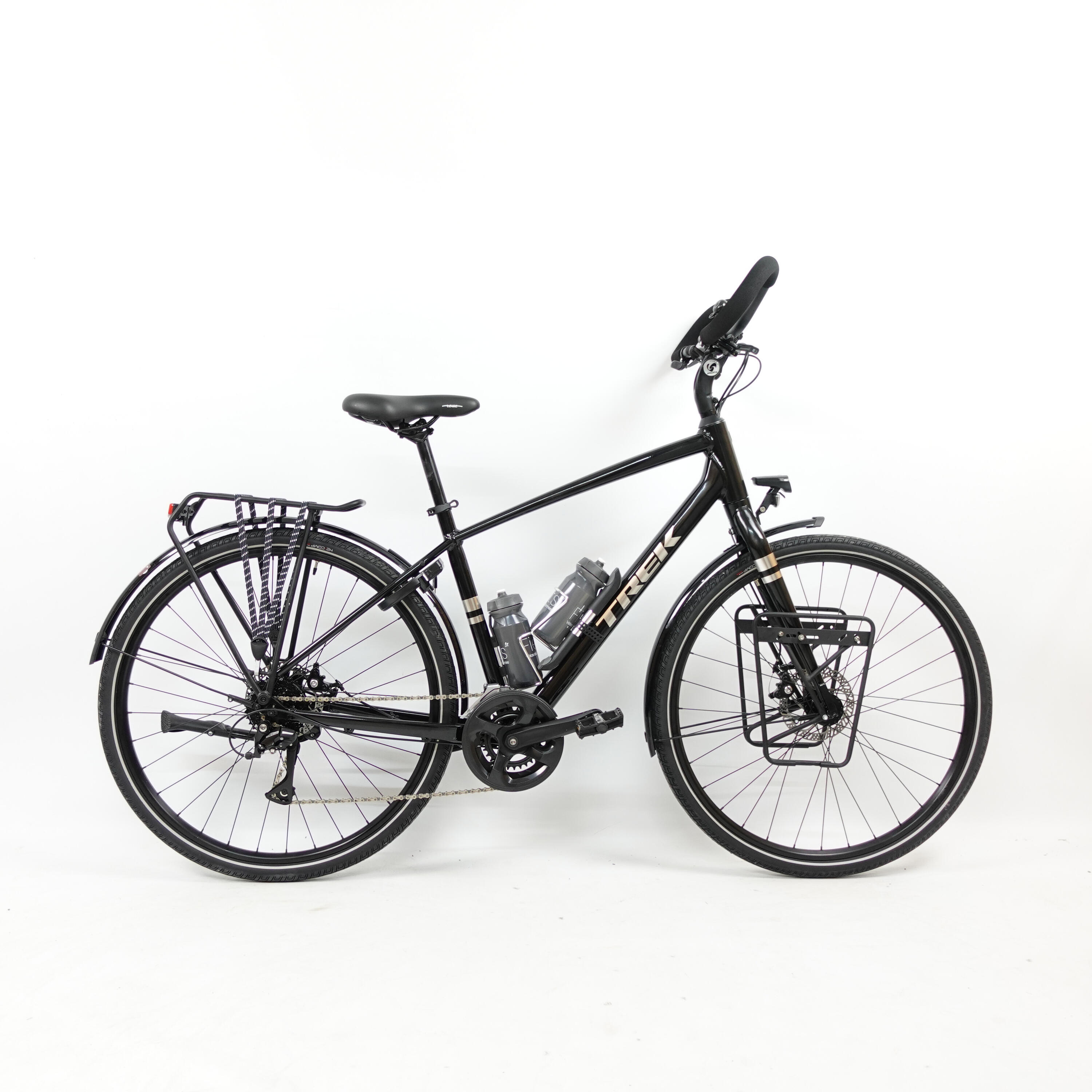 Reconditionné - Vélo de Randonnée - Trek Verve 1 Noir - Excellent 1/7