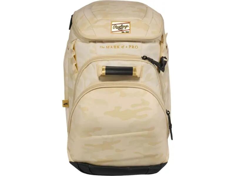 Rawlings GCBKPK Gold Collection Backpack Color Sand Camo 1/4