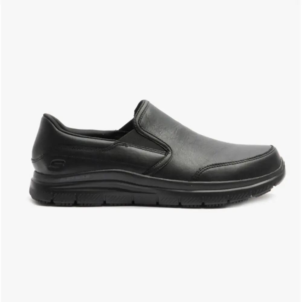 Sapatilhas Mocassins Skechers Homem lex Advantage SR - Bronwood Pretas 1/4