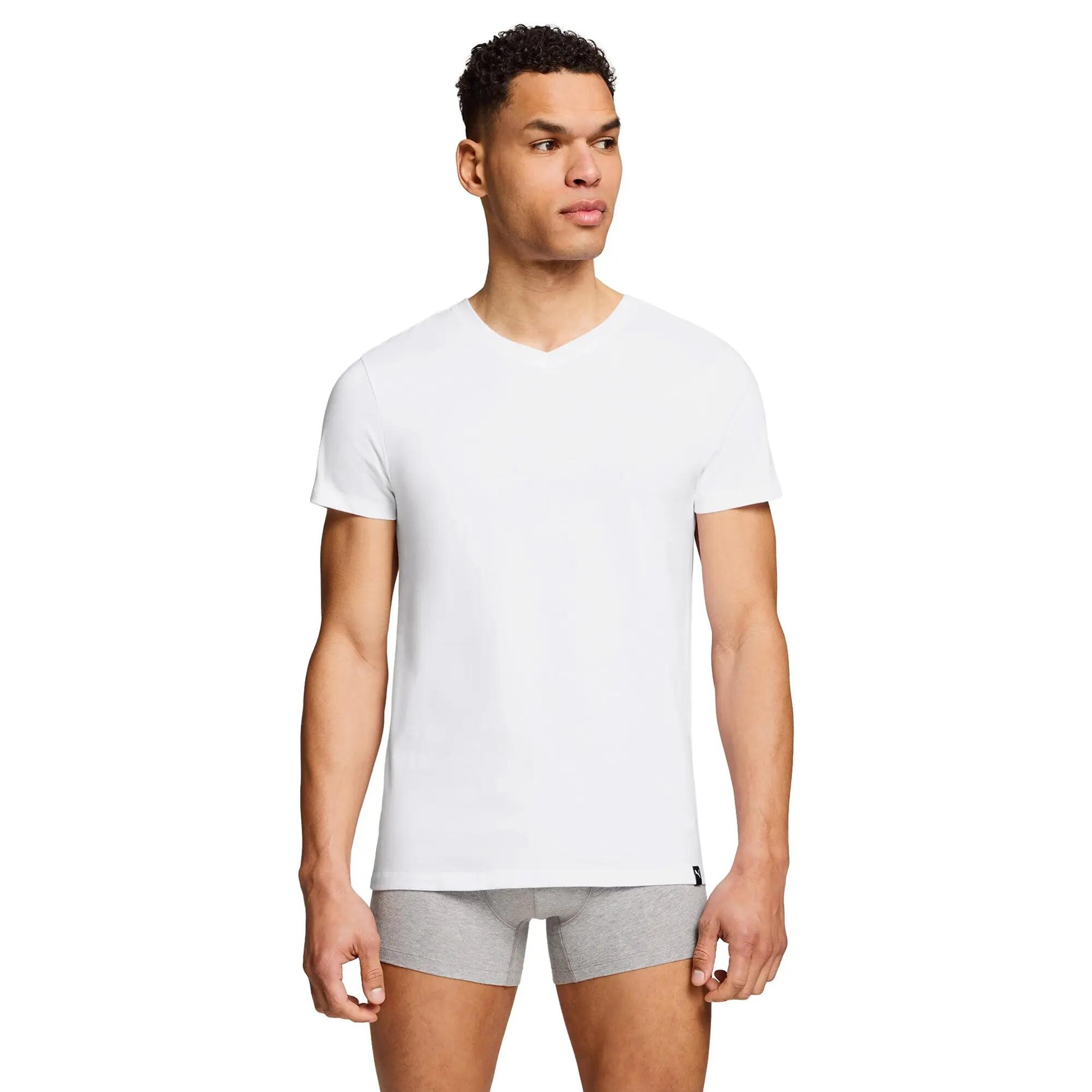 T-Shirt Herren 4er Pack Bequem sitzend-V-Neck Tee 4P 4/6