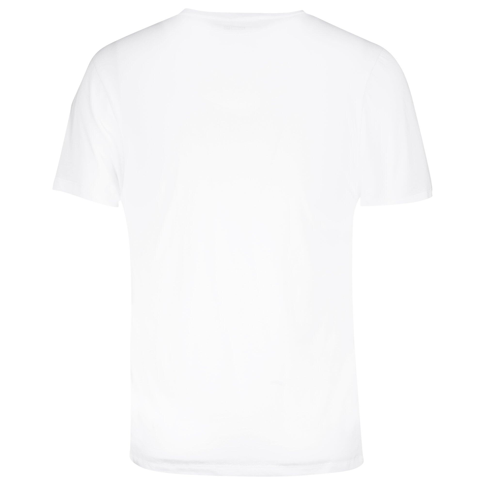 Maglietta Uomini Confezione da 2 Vestibilità confortevole-V-Neck Tee 2P 4/7