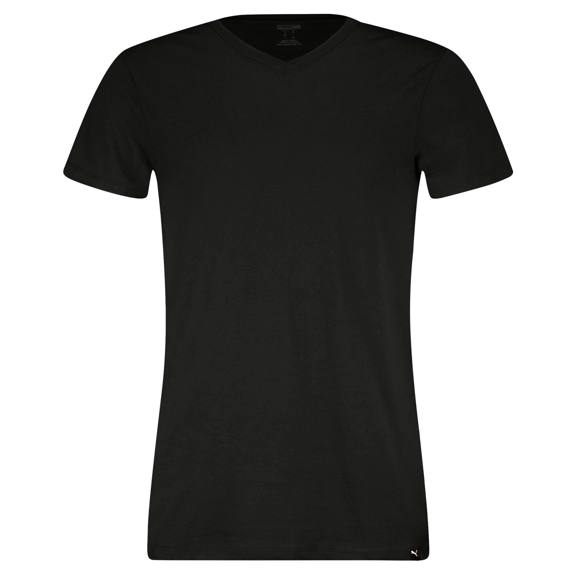 T-shirt Hommes Paquet de 2 Confortable à porter-V-Neck Tee 2P 3/7