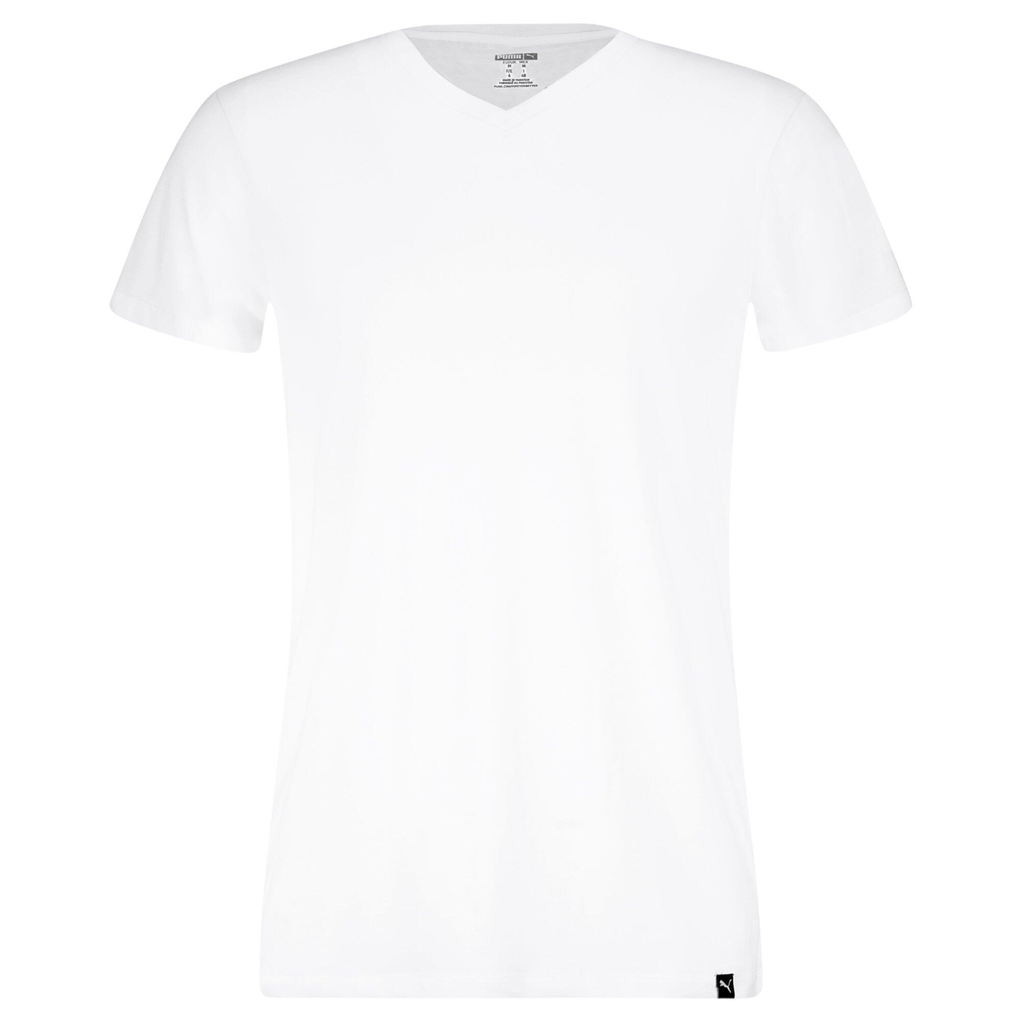 Maglietta Uomini Confezione da 2 Vestibilità confortevole-V-Neck Tee 2P 3/7