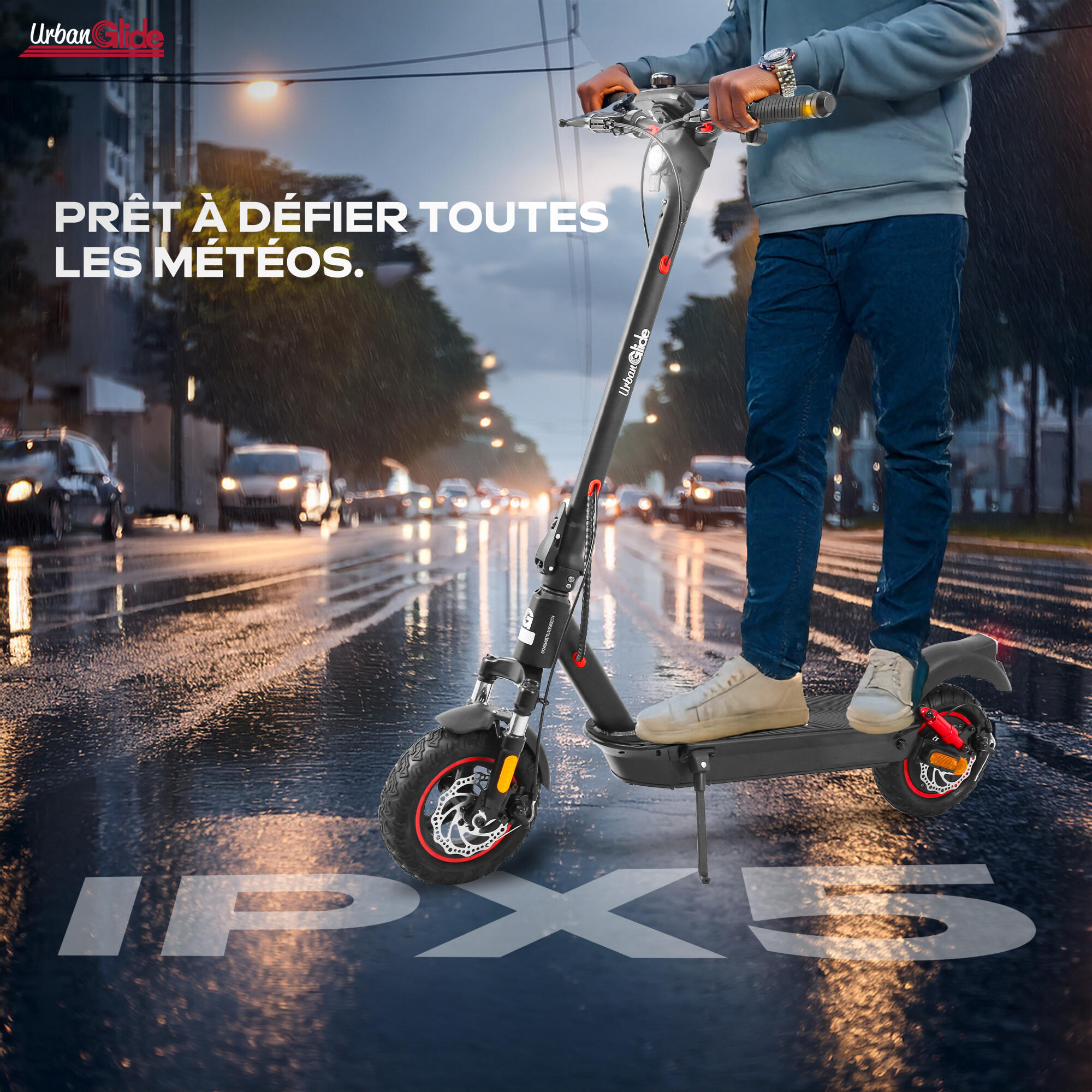 Trottinette Électrique Adulte  RIDE 500CT – 70km – 48V/15Ah – 10'' Off-road 4/7