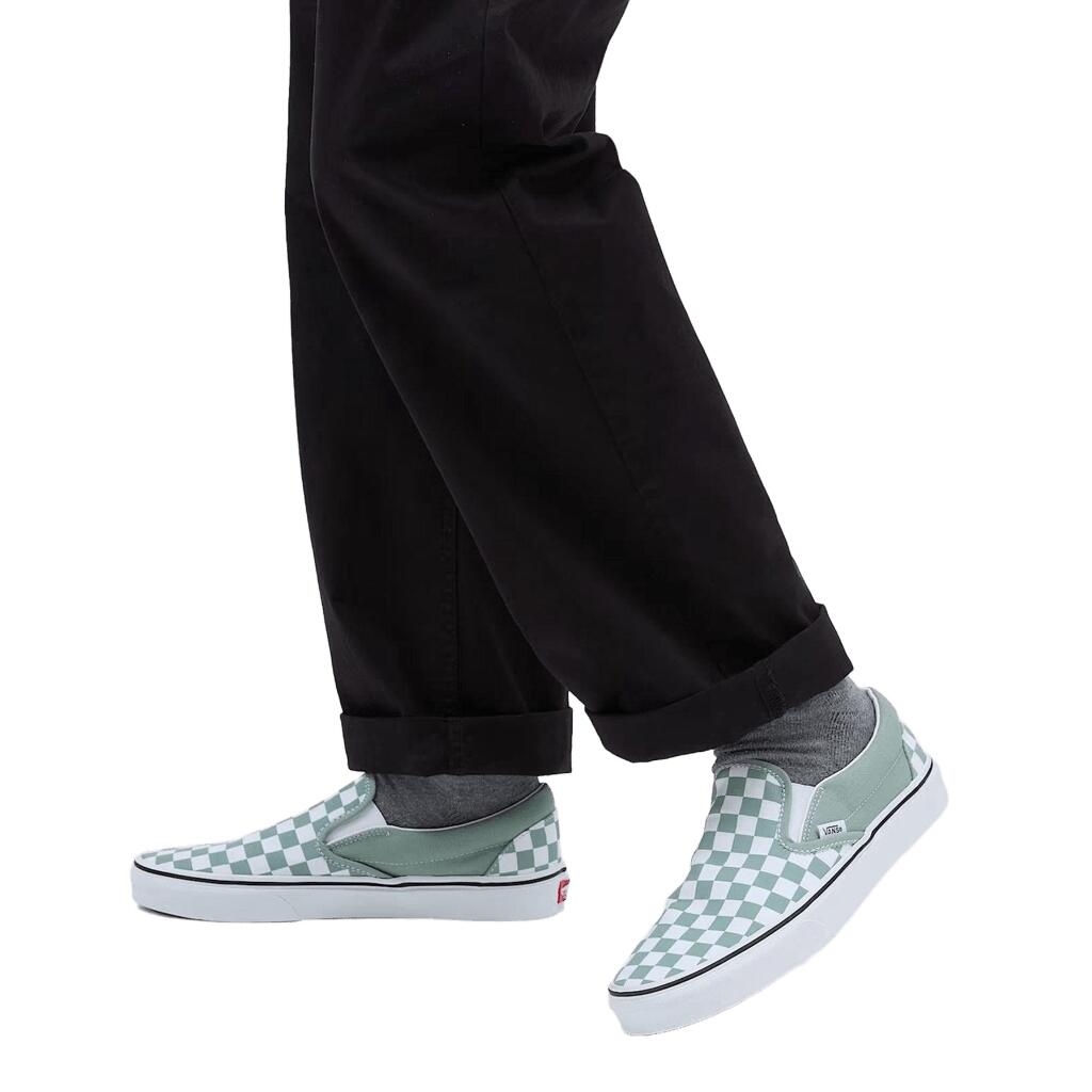 Sneakers Vans Slip-On zielona szachownica 7/7