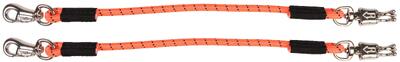 Lunga corda elastica per equitazione con moschettone di sicurezza Harry's Horse
