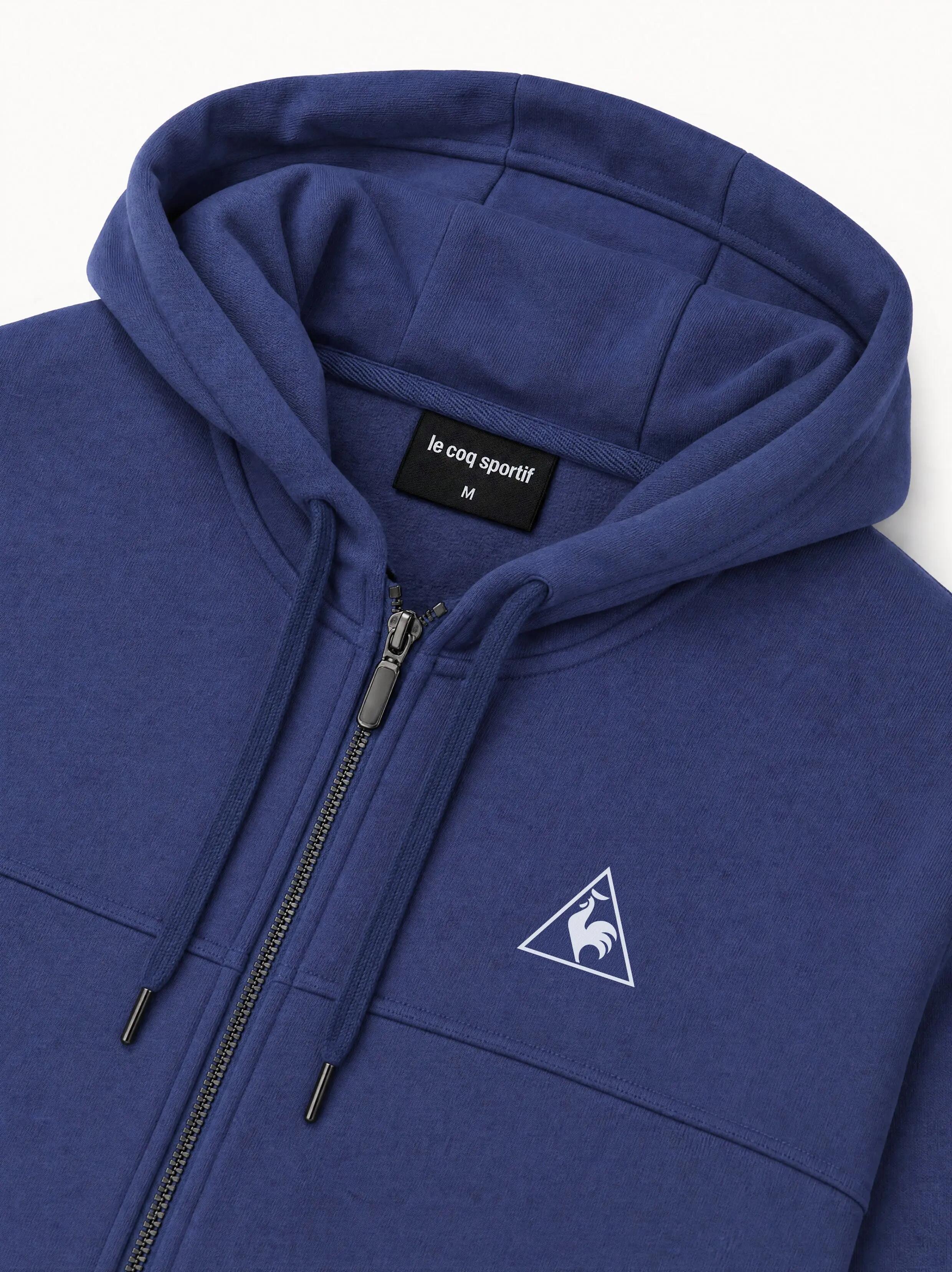 Veste zippée à capuche relax en molleton gratté Contemporain 4/7