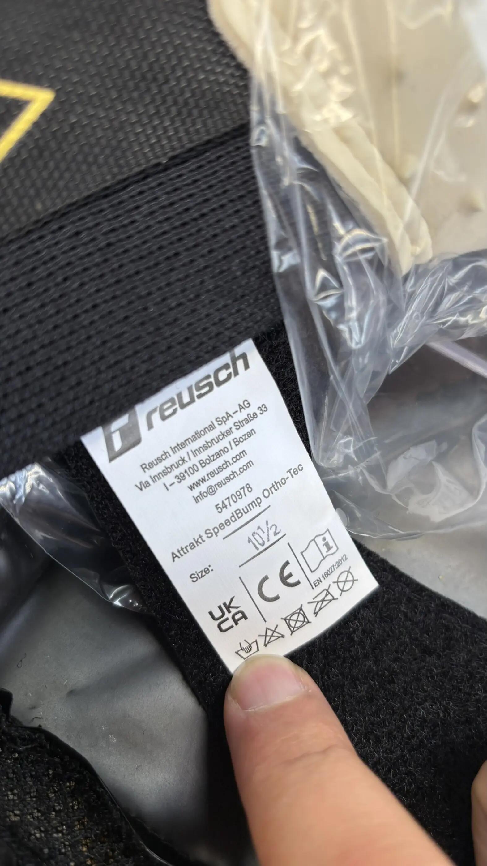 Guantes de portero Reusch Attrakt SpeedBump Ortho-Tec 7/7