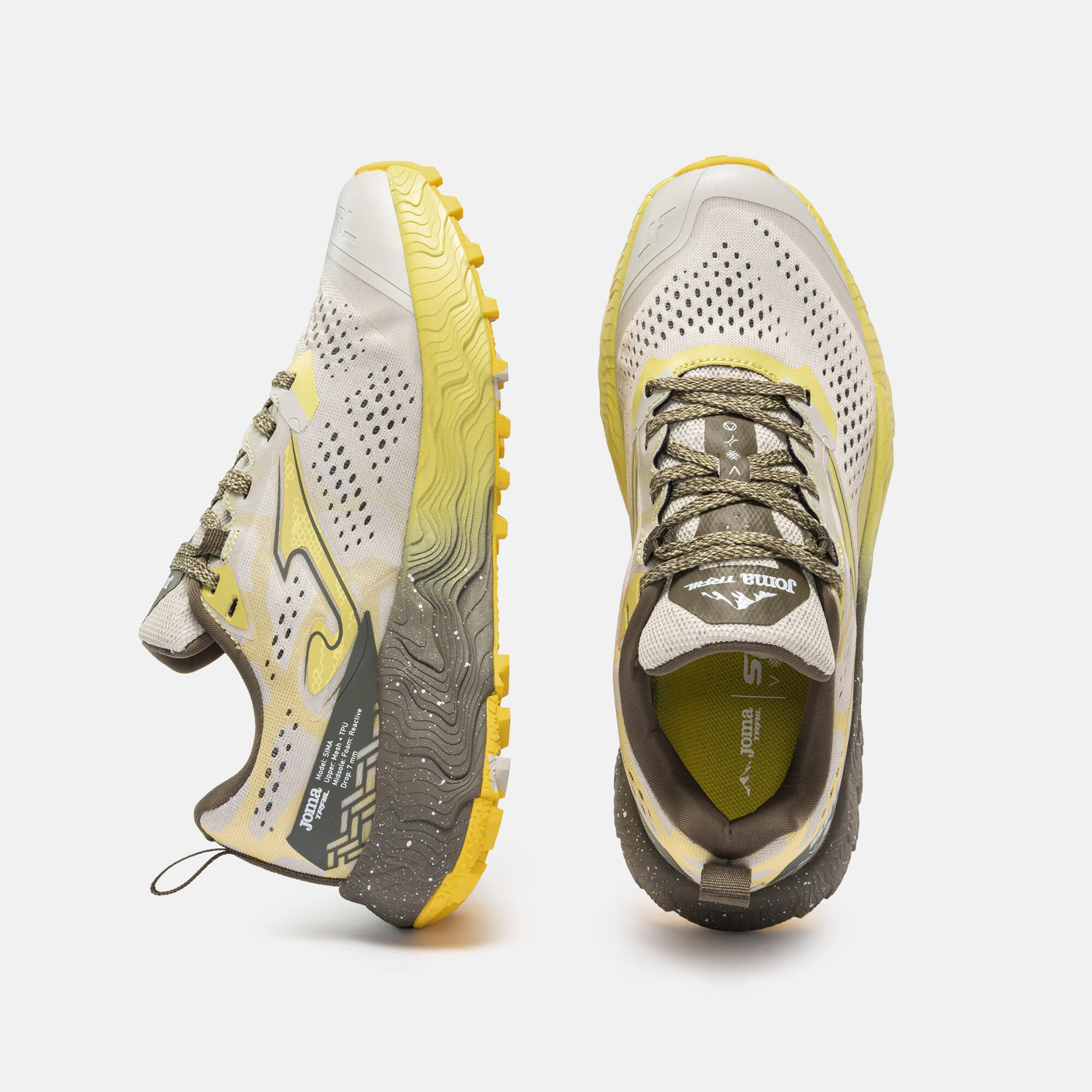 Zapatillas Trail Mujer Joma Sima Lady 26 Camel 4/5