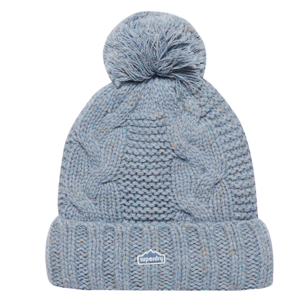 Gorro de Lana Gris Superdry Rib para Mujer 2/3