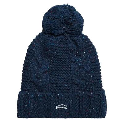 Gebreide pomponmuts voor dames superdry