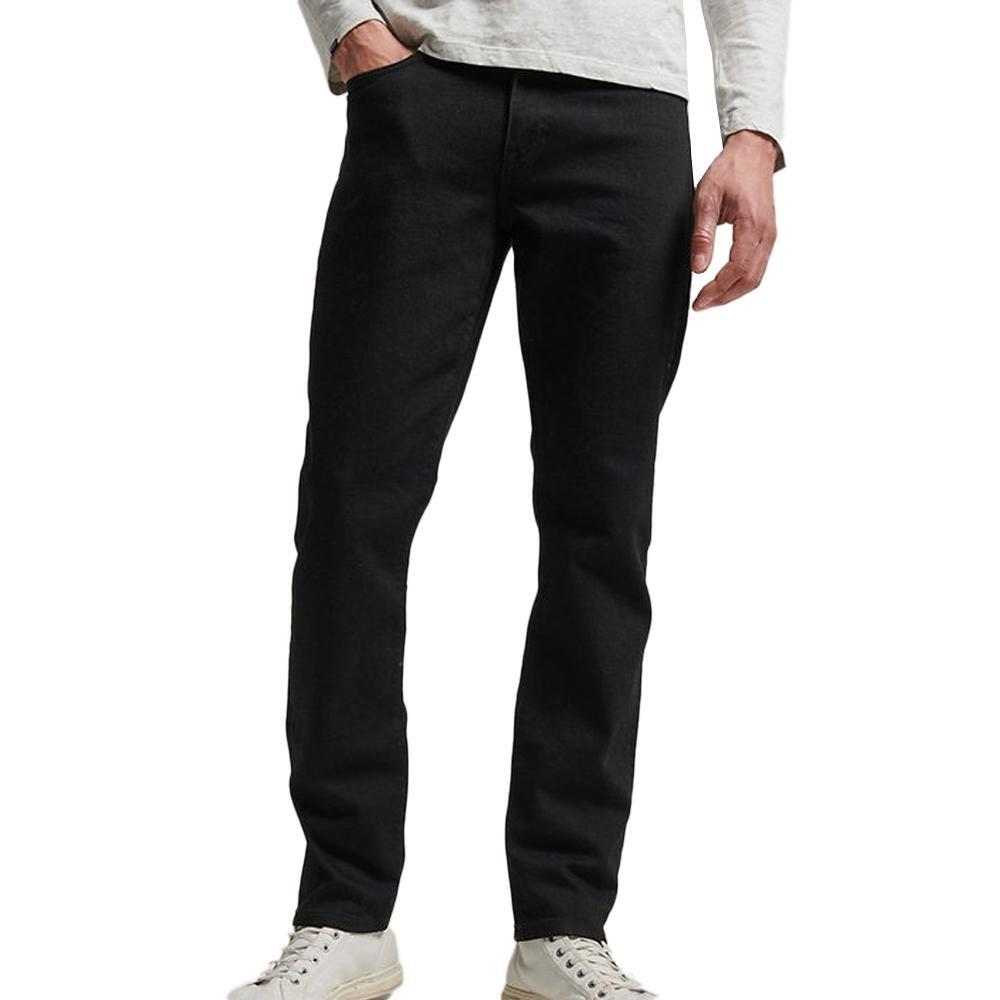 Superdry Men's Vintage Slim Fit Jeans in Black