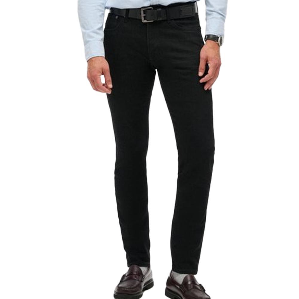 superdry Vintage Slim Jeans z bawełny organicznej — Venom Washed Black 2/6