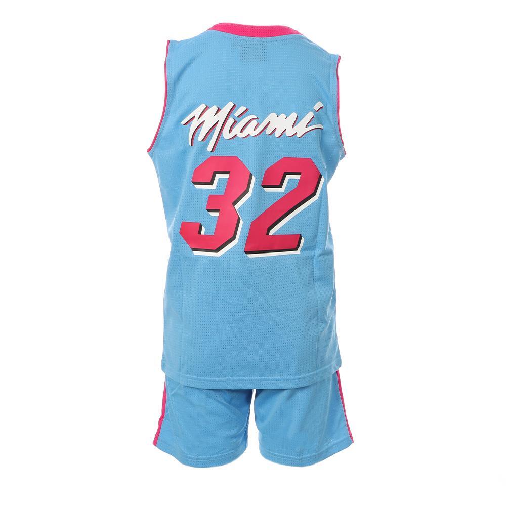 Completo da basket Miami per bambini Sport Zone Blu/Rosa 3/3