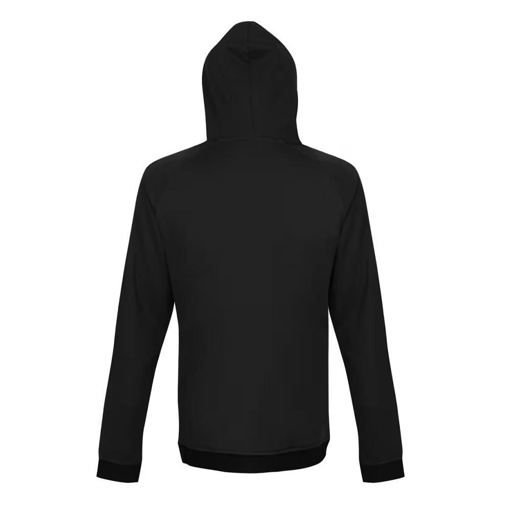 Sudadera Umbro con capucha y cremallera para niño, color pizarra/negro 943850 3/3