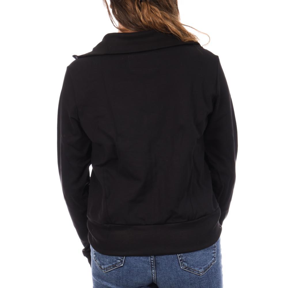 Chaqueta Negra Le Coq Sportif Dorada para Mujer 3/3