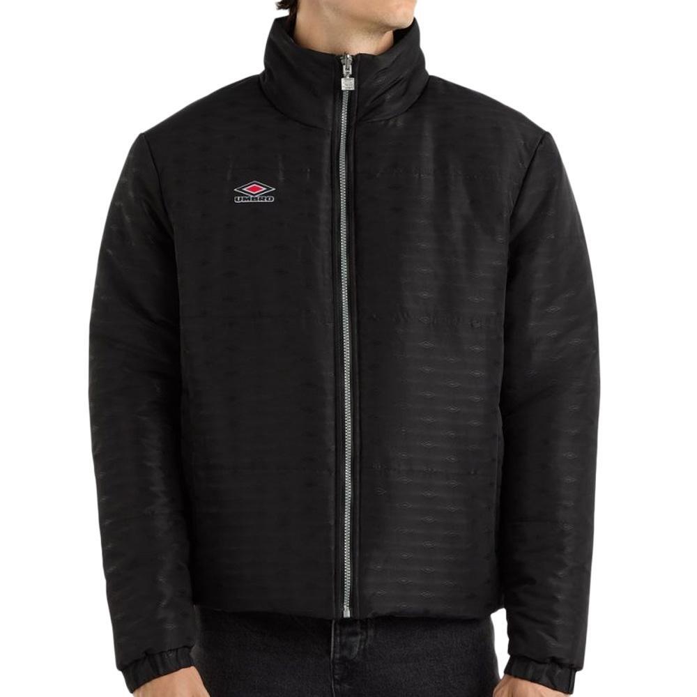 Umbro Herren Jacke Schwarz mit Revers 2/4