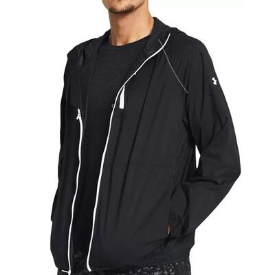 Waterdichte jas met capuchon under armour launch lightweight
