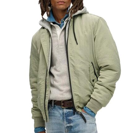 Superdry Herren Kapuzenjacke Grün