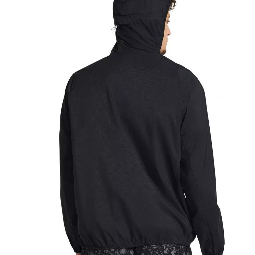 Veste imperméable Noire Homme Under Armour Launch 3/5