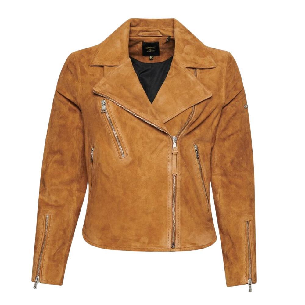 Veste Marron Femme Superdry W5011468A 4/4