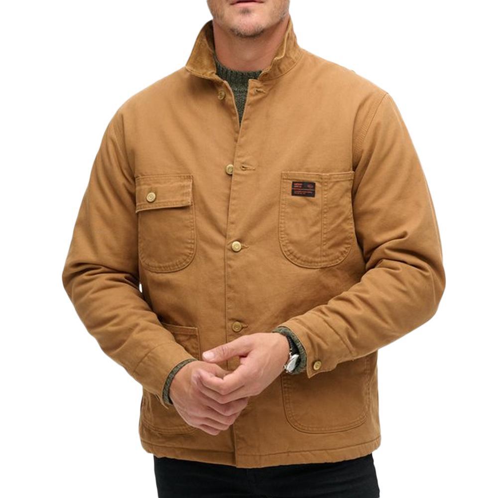Superdry Men's Surplus Brown Jacket