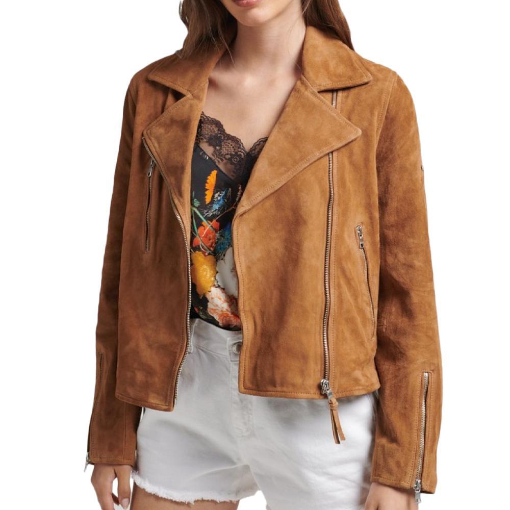 Veste Marron Femme Superdry W5011468A 2/4