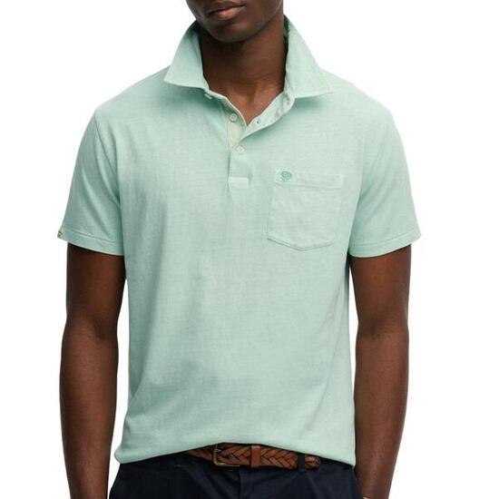 Polo Vert Homme Superdry Classic