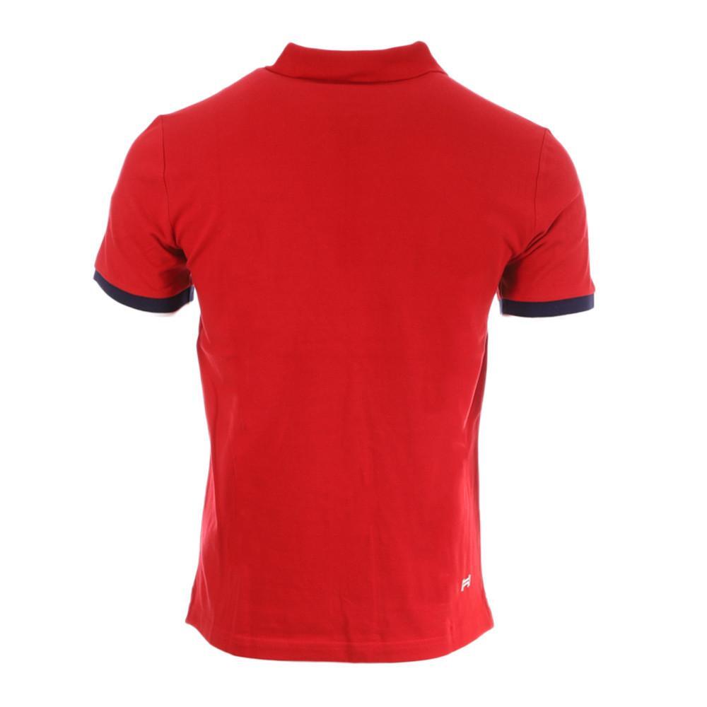 Polo Hungaria Pacaya para Hombre Rojo/Blanco 3/3