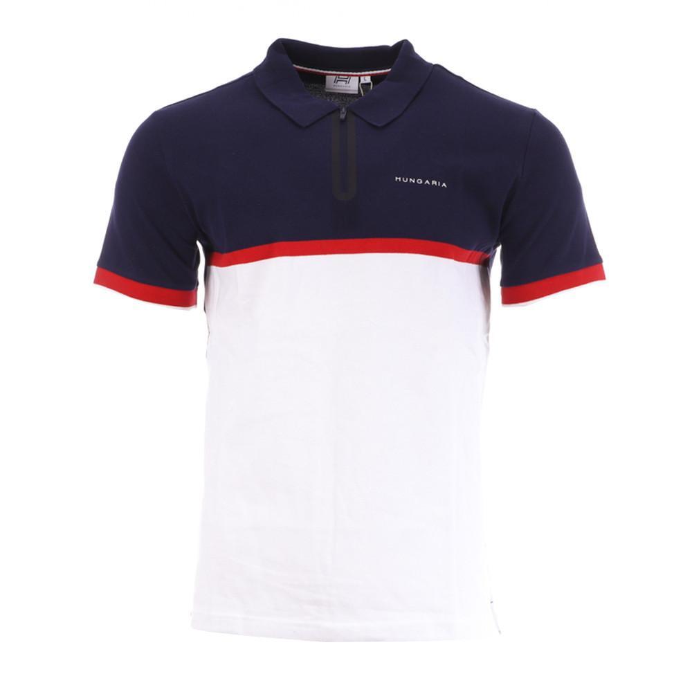 Hungaria Pacaya Polo voor Heren - Marine/Wit 2/3