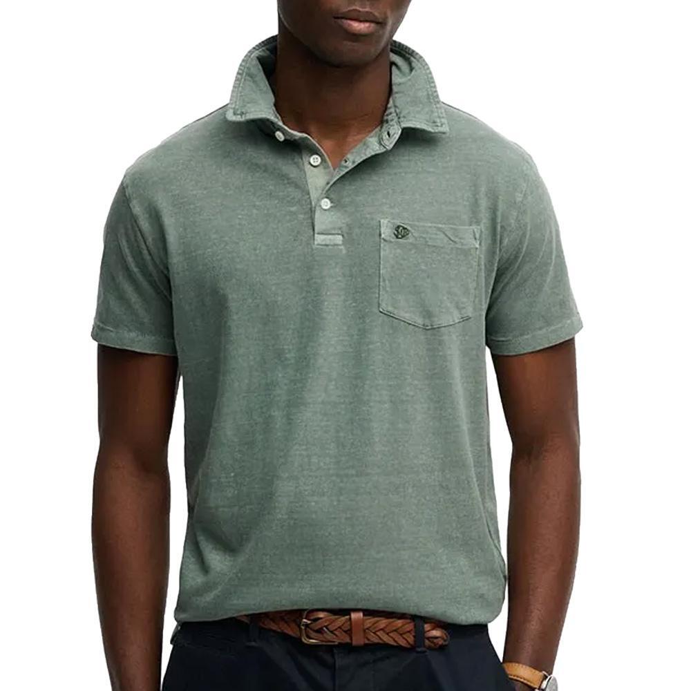 Superdry Men's Classic Khaki Polo Shirt