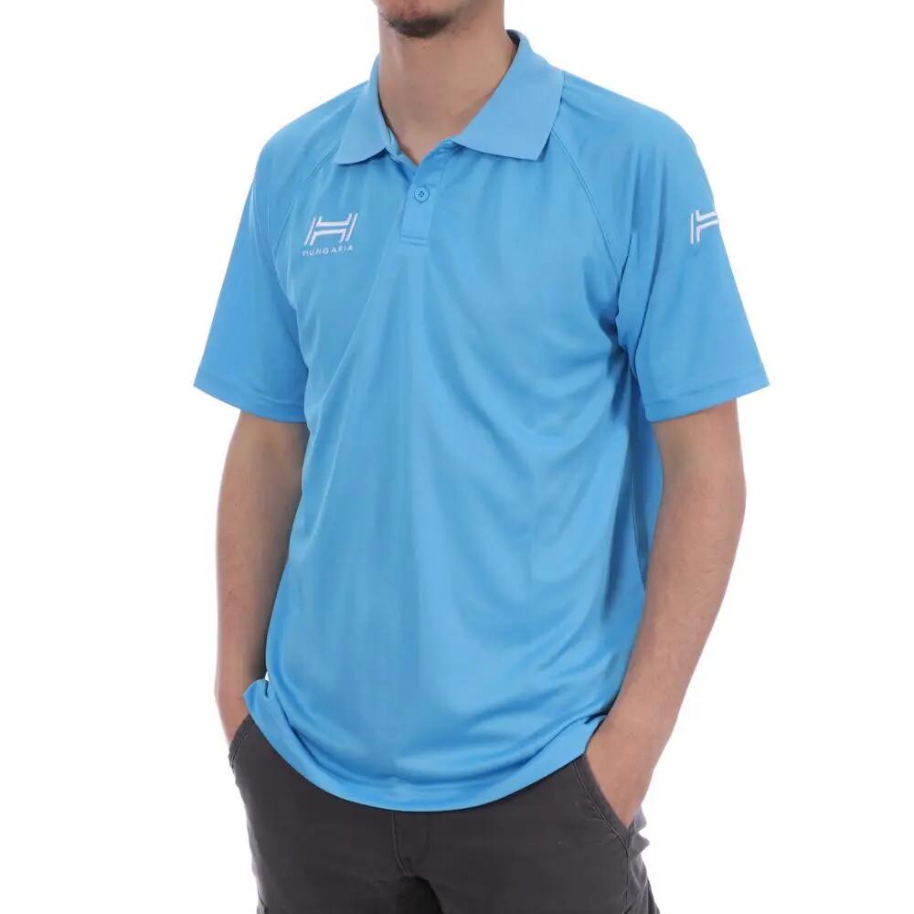 Polo Uomo Hungaria Training Premium Blu 2/3