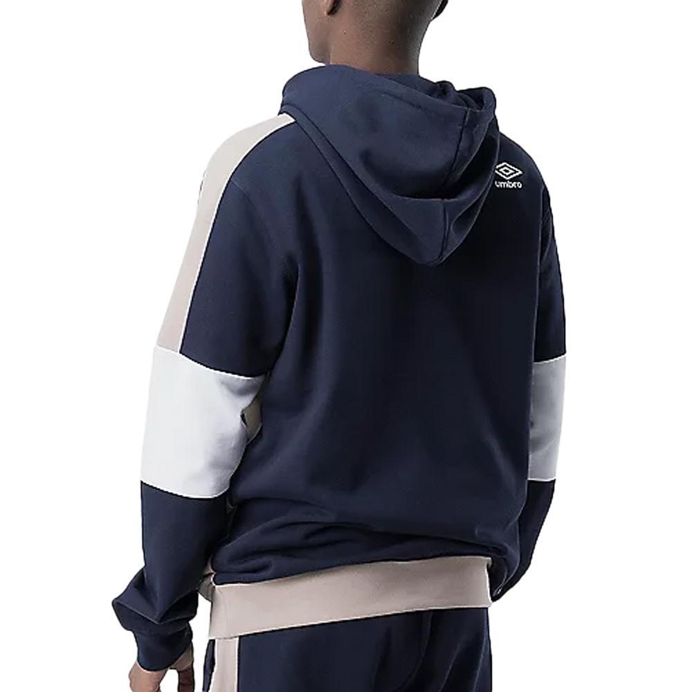Felpa Uomo Umbro Spl Net Blu Marine/Beige 3/3