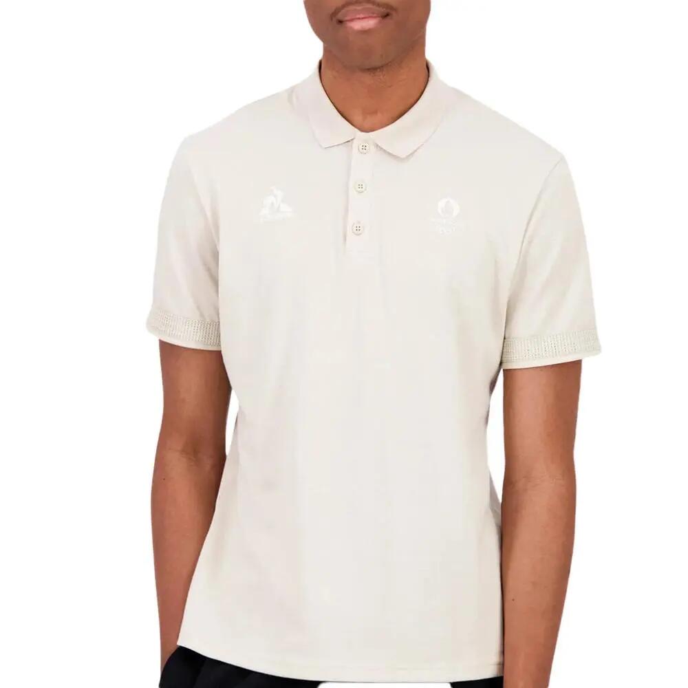 Le Coq Sportif Herren Polo-Shirt Beige 2411053 2/3