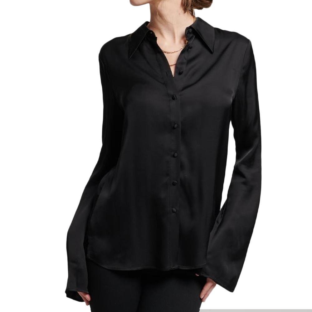 Camisa Negra Superdry Studios para Mujer 2/3