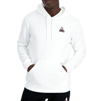 Felpa con Cappuccio Bianca Uomo Le Coq Sportif
