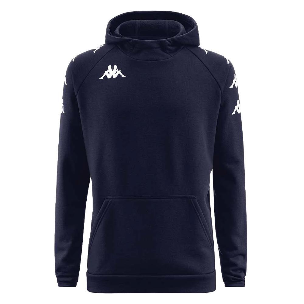 Sudadera Kappa Diano con Capucha Azul Marino para Hombre 4/4