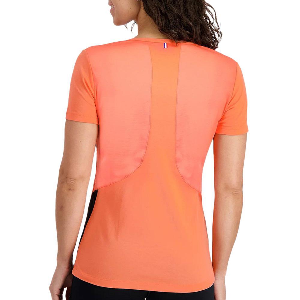 T-Shirt de Training Orange Femme Le Coq Sportif N°1 Training 3/7
