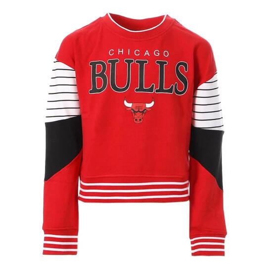 Rode NBA Chicago Bulls Cheer Meisjes Sweatshirt