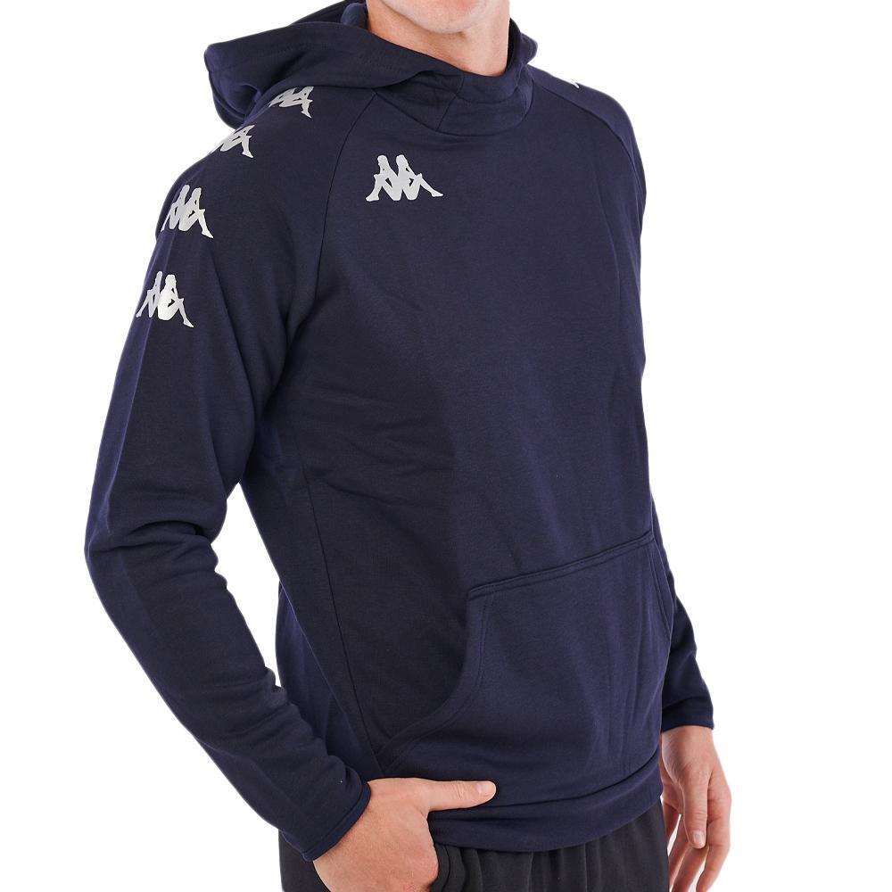 Felpa con Cappuccio Uomo Kappa Diano 2024 Blu Navy 2/3