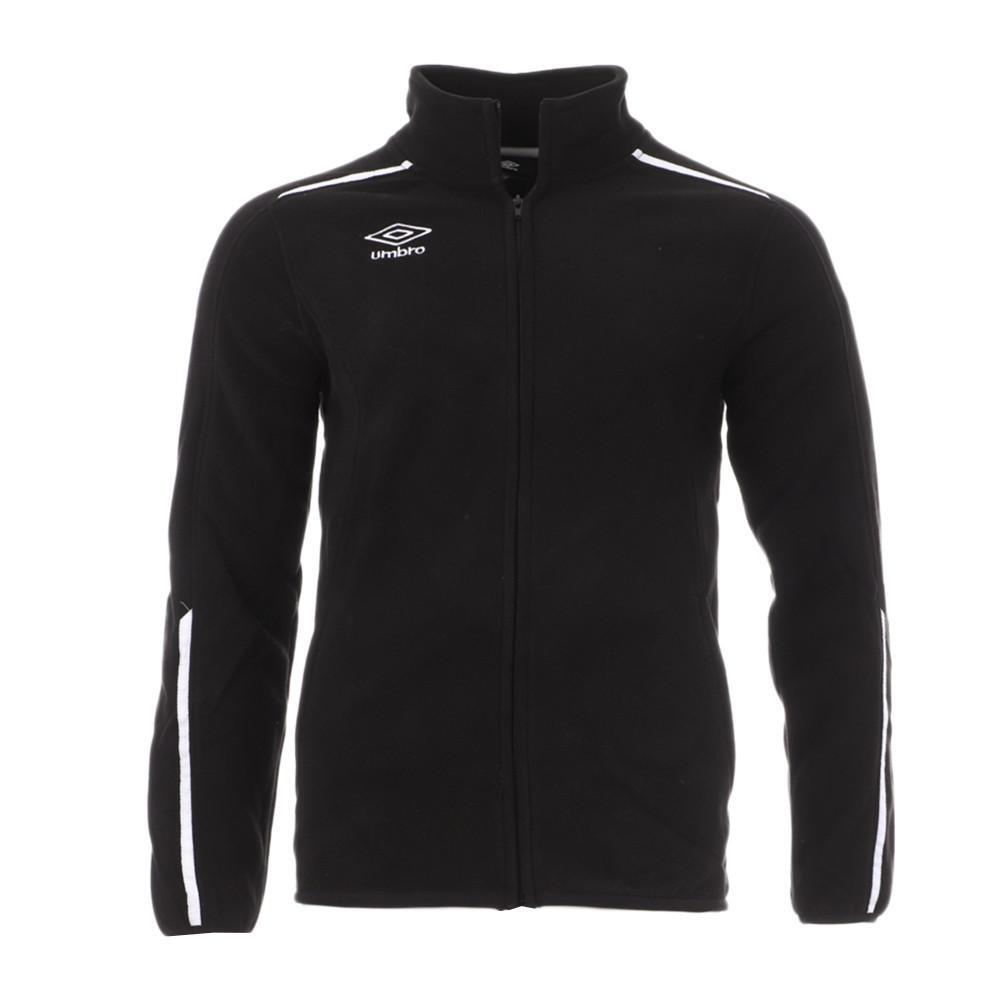 Sudadera Polar Negra Umbro Prot para Hombre 2/3