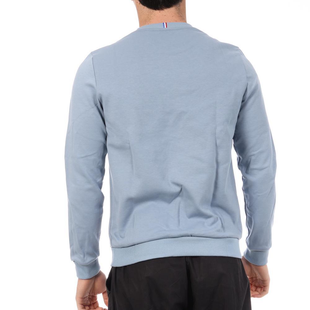 Felpa Uomo Le Coq Sportif Denim Blu 3/3