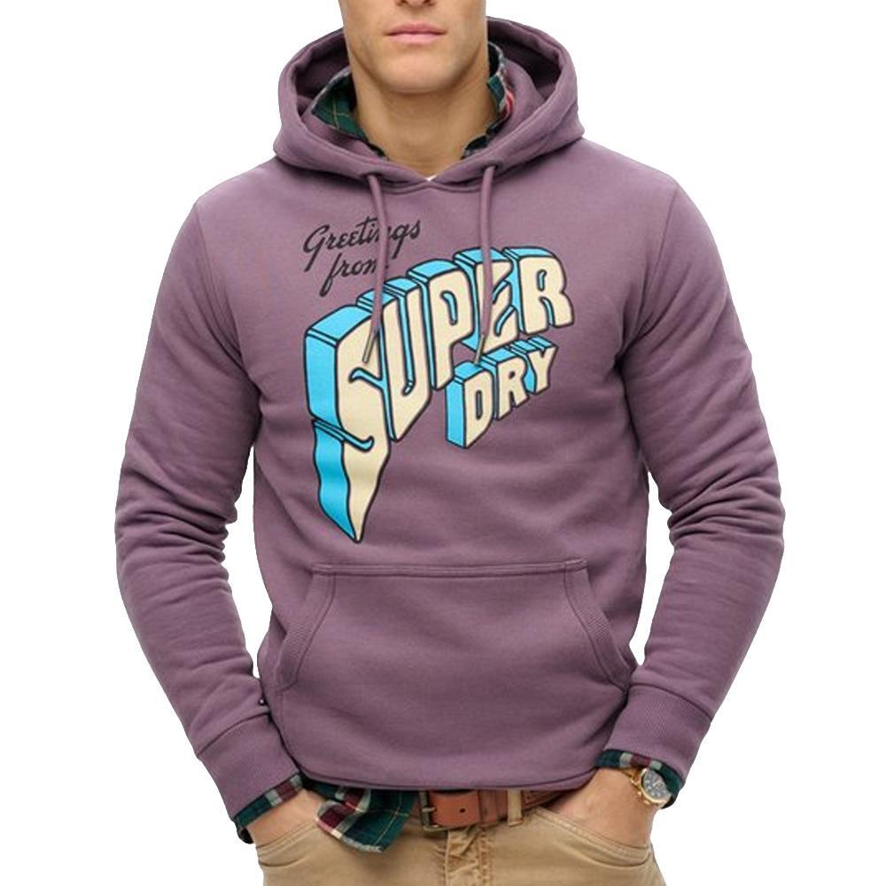 Superdry Herren Hoodie North Violett 2/3