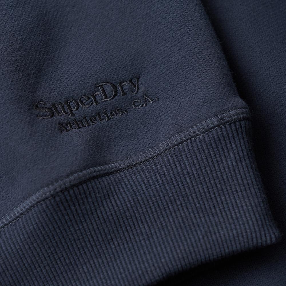 Sudadera Superdry Essential Logo para Mujer Azul Marino 3/3