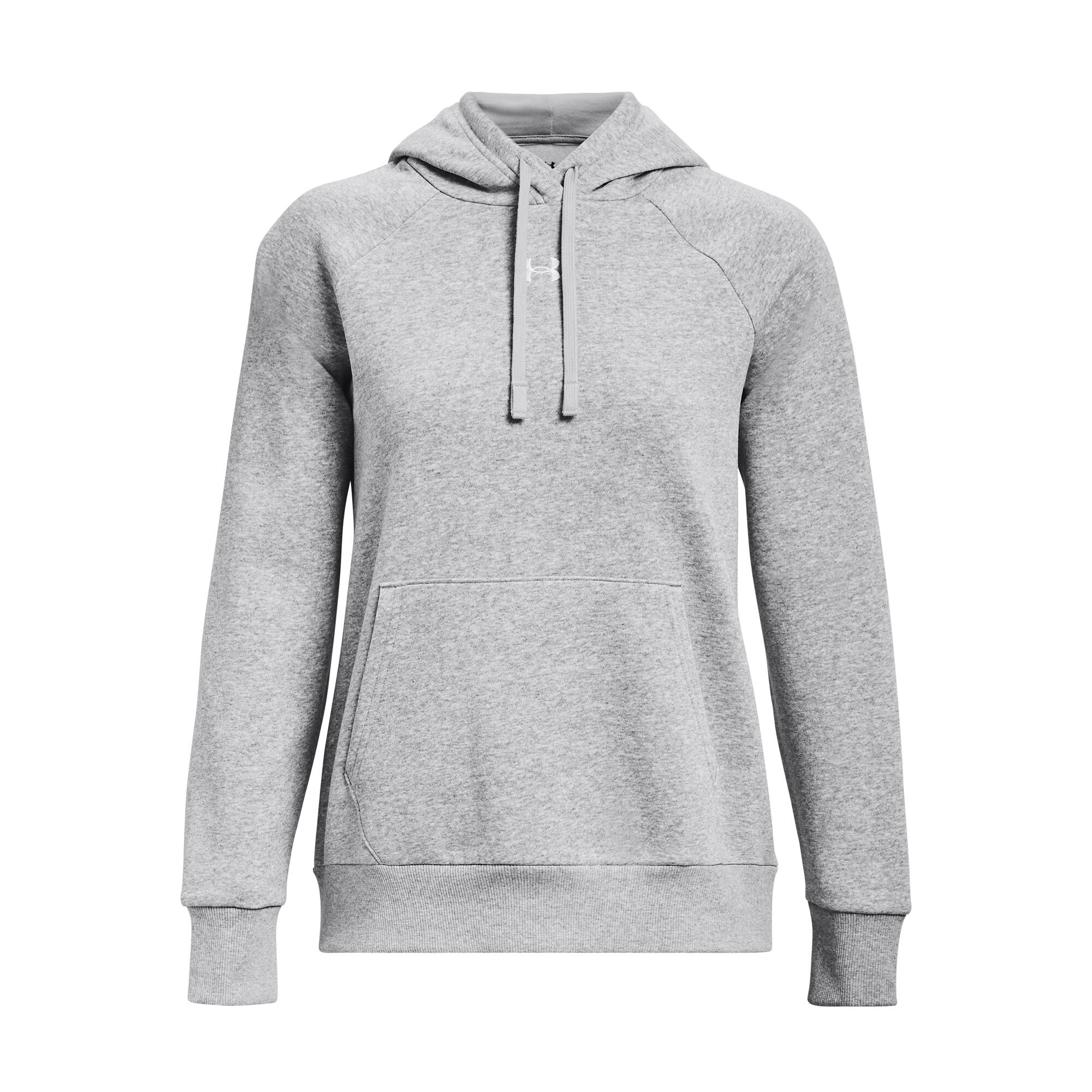 Sudadera con Capucha Under Armour Rival Fleece Gris para Mujer 1379500 1/6