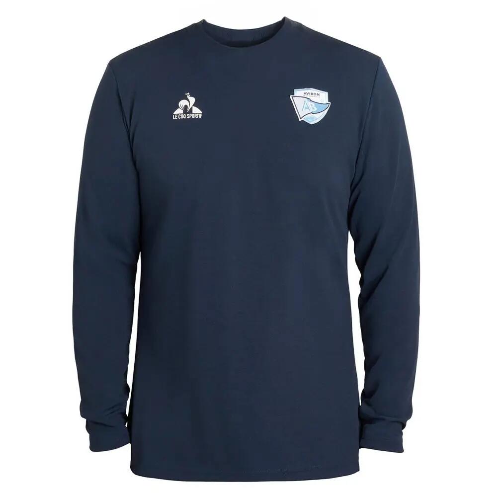 Aviron Bayonnais Sweat Training Marine Homme Le Coq Sportif 2/3