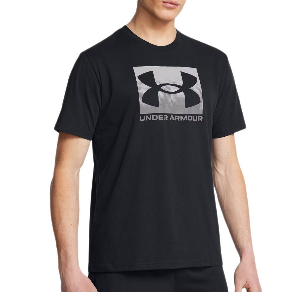 T-Shirt Noir Homme Under Armour  Boxed Updated 2/5