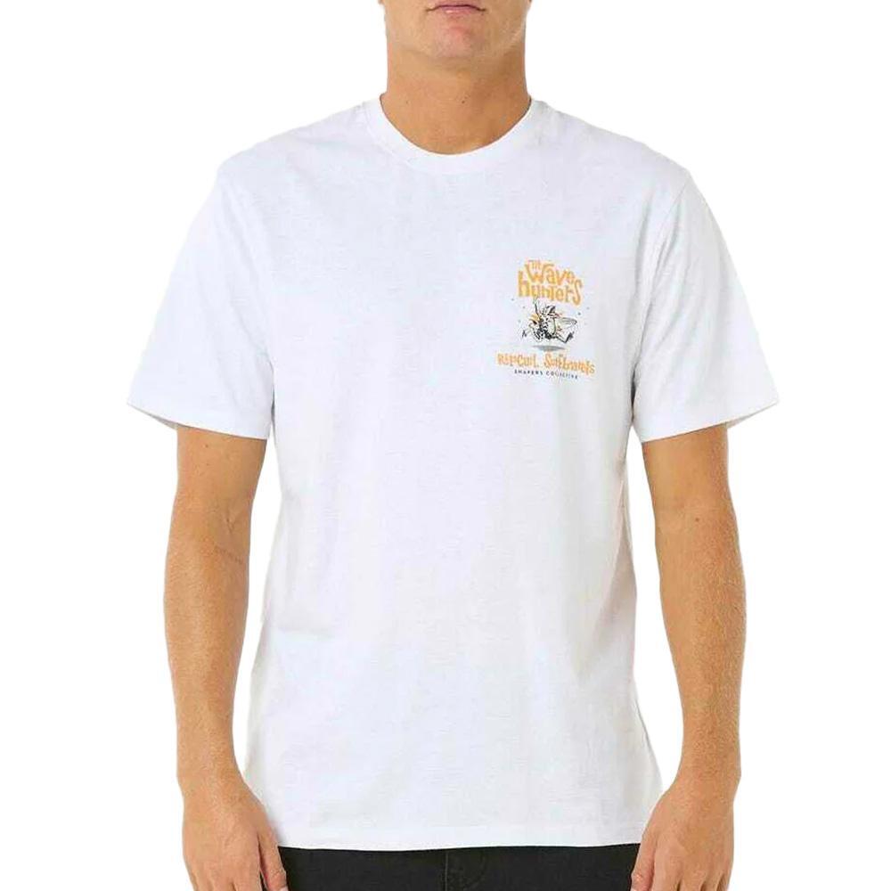 Rip Curl Shaper Address Herren T-Shirt Weiß 2/4